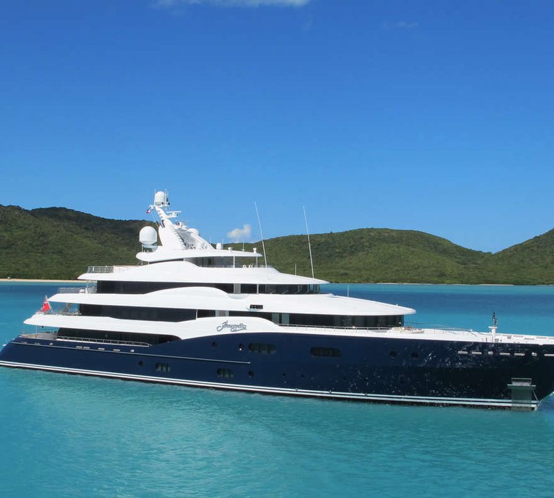 Yacht charters in St Kitts and Nevis in the Leeward Islands of the